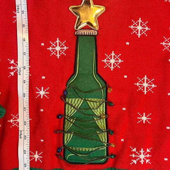 Spencer's Workshop Men's Ugly Christmas Sweater.  Size XXL - Picture 4 of 7